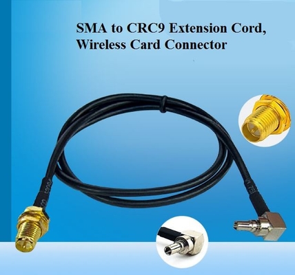 ISO9001 SMA RF Konnektörleri, SMA'dan CRC9 Konnektörüne