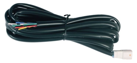 06T-JWPF-VSLE-D JST konektör eklem PVC dairesel borular, kapı kontrolü için 1007 24AWG telli elektrik kablosu sarılı