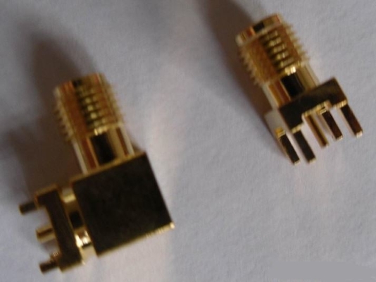 Altın Kaplama SMA SMB MCX MMCX RF Koaksiyel Konnektörler