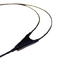 Kulaklık kulaklık sistemi için QD muhafazalı kulaklık kablosu bileşeni 4PIN konektörü