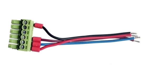 2EDGK350 6PIN Konnektör E1008 tüp tipi terminaller kablo sıyrılmış özel ecu kablo demeti takın
